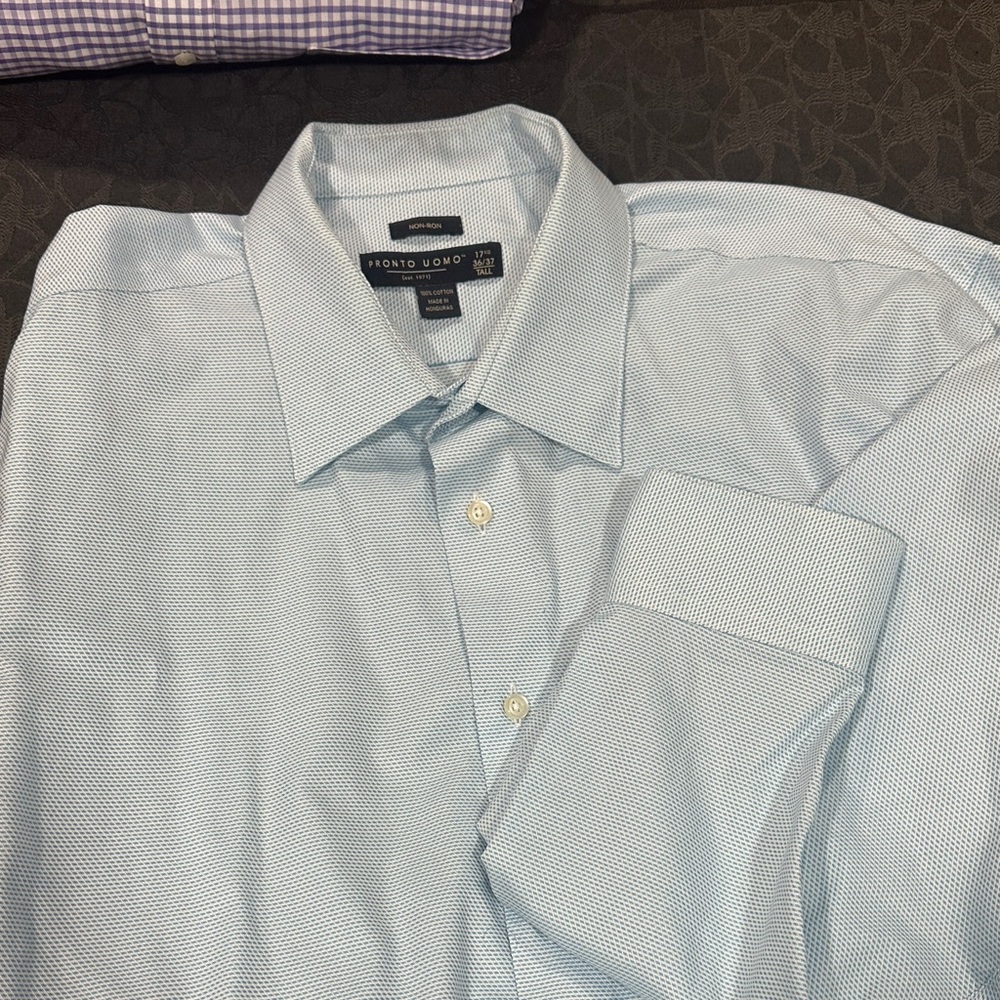 Jos. A. Bank Men's Dress Shirts - Blue, Pink, Purple - Picture 4 of 7